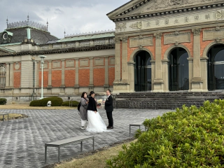 Trouwfoto’s voor het museum